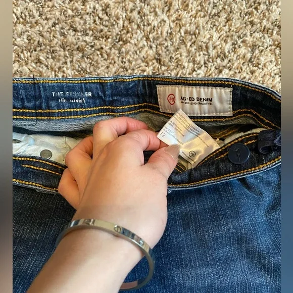 AG Adriano Goldschmied boys the Stryker slim straight Jeans 12 - Picture 4 of 4